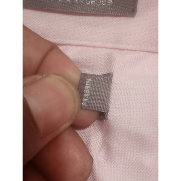 Daniel Cremieux Shirt Signature Collection Shirt Nwt Button Front Large L Pink - Picture 10 of 12